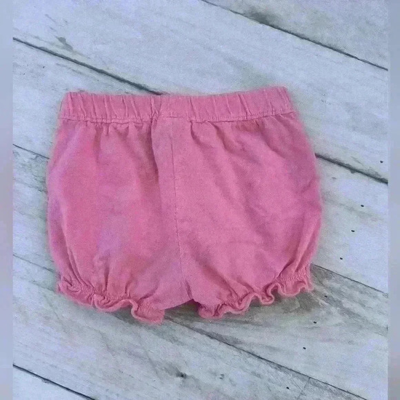 Carter's Baby Girls Pink Ruffle Shorts Bloomer Style Size 18 Months - Picture 4 of 5